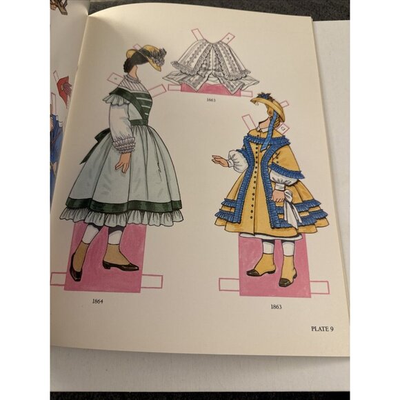 Godey’s Lady’s Book Children’s Fashion Tom Tierney Paper Doll Book Uncut PD3 - Picture 4 of 7